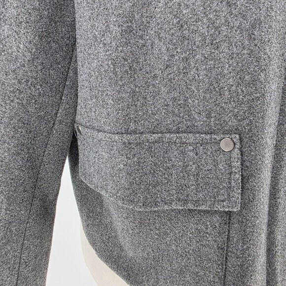 Elena Wang Gray Jacket, S, Women's Classic Style - Picture 9 of 14